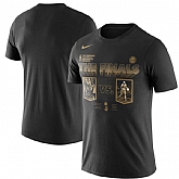 Cleveland Cavaliers vs. Golden State Warriors Nike 2018 NBA Finals Bound Dueling Head To Head T-Shirt - Black,baseball caps,new era cap wholesale,wholesale hats